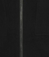 Murano Comfortable Lux Jersey Zip Coat Front Sweater