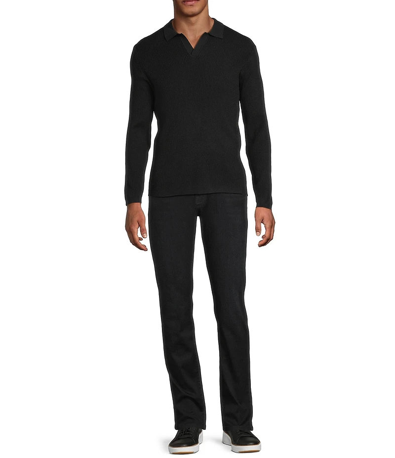 Murano Comfortable Lux Johnny Sweater Long Sleeve Polo Shirt