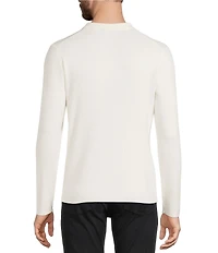 Murano Comfortable Lux Johnny Sweater Long Sleeve Polo Shirt
