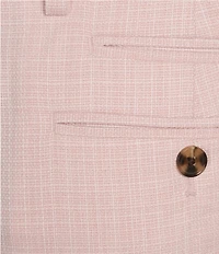 Murano Corsa Di Cavalli Derby Collection Alex Slim Fit Textured Suit Separates Dress Pants