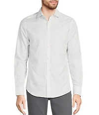 Murano Corsa Di Cavalli Derby Collection Slim-Fit Jacquard Long Sleeve Woven Shirt