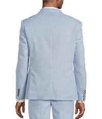 Murano Corsa Di Cavalli Derby Collection Textured Slim Fit Suit Separates Jacket