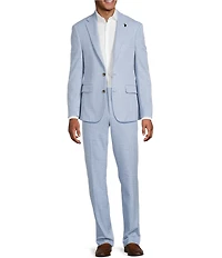 Murano Corsa Di Cavalli Derby Collection Textured Slim Fit Suit Separates Jacket
