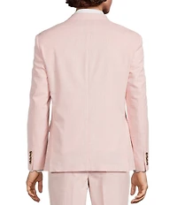 Murano Corsa Di Cavalli Derby Collection Textured Slim Fit Suit Separates Jacket