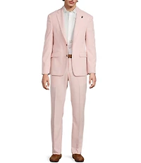 Murano Corsa Di Cavalli Derby Collection Textured Slim Fit Suit Separates Jacket