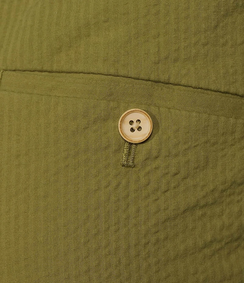 Murano Crocodile World Collection Alex Pintuck Seersucker Dress Pants