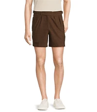 Murano Crocodile World Collection Jacquard Gurkha 6.5#double; Inseam Shorts