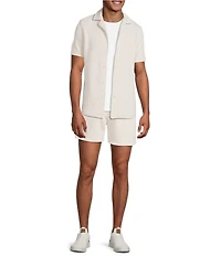 Murano Elastic Textured 5.5#double; Inseam Shorts