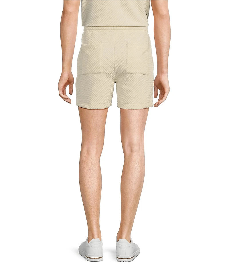 Murano Elastic Textured 5.5#double; Inseam Shorts