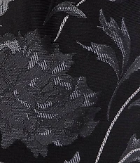 Murano Elegant Floral-Print 2 3/4#double; Silk-Blend Tie