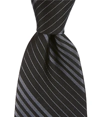 Murano Feller Multi Stripe 3 1/8#double; Silk Tie