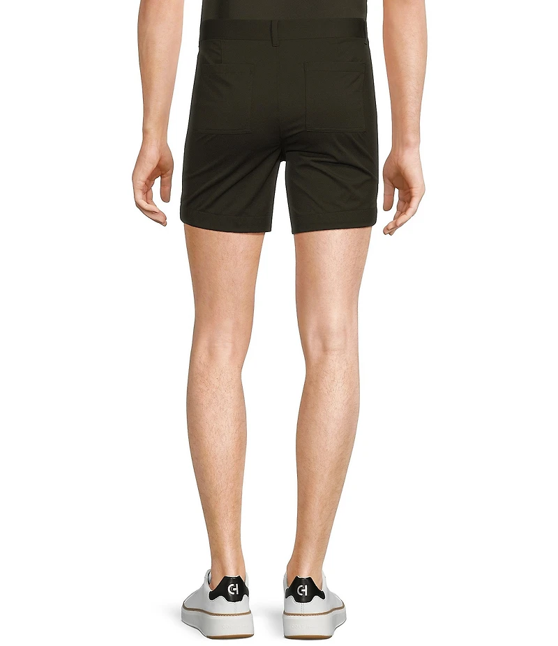 Murano Flat Front Performance 5.5#double; Inseam Shorts