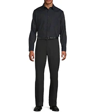 Murano Floral Jacquard Long Sleeve Woven Shirt