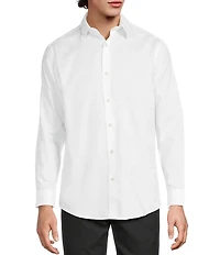 Murano Floral Jacquard Long Sleeve Woven Shirt