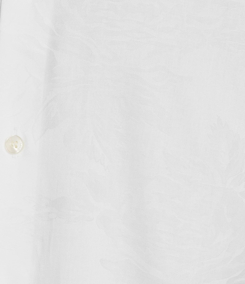 Murano Floral Jacquard Long Sleeve Woven Shirt