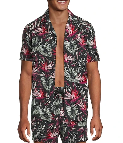 Murano Floral Print Coordinating Cabana Camp Top