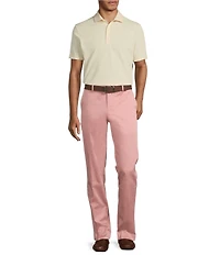 Murano From The Garden Collection Debossed Floral Print Short Sleeve Polo Shirt