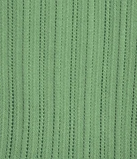 Murano From The Garden Collection Textured Short Sleeve Snit Polo Sweater