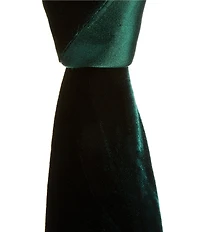 Murano Henry Solid Narrow 3#double; Velvet Tie