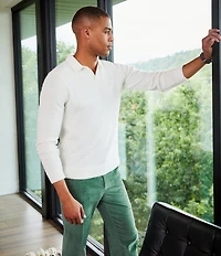 Murano In the Ferns Collection Fuzzy Johnny Sweater