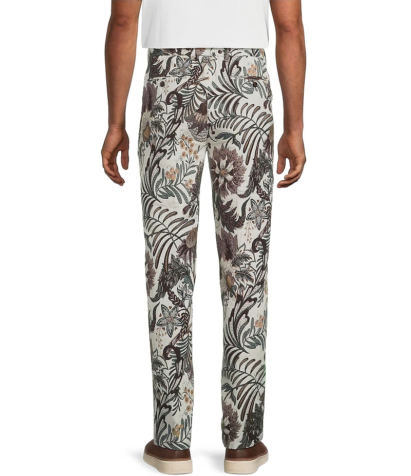 Murano In the Ferns Collection Lucas Drawstring Jacquard Pants