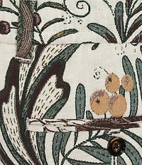 Murano In the Ferns Collection Lucas Drawstring Jacquard Pants