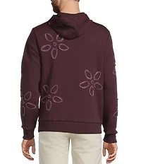 Murano In the Ferns Collection Slim Fit Applique Long Sleeve Hoodie