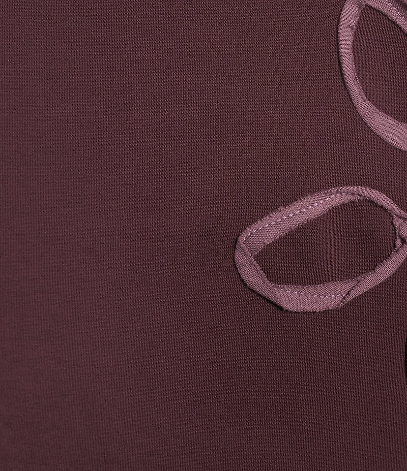 Murano In the Ferns Collection Slim Fit Applique Long Sleeve Hoodie