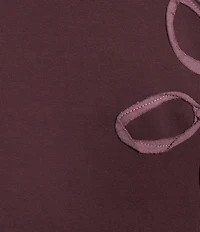 Murano In the Ferns Collection Slim Fit Applique Long Sleeve Hoodie