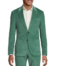 Murano In the Ferns Collection Slim Fit Corduroy Suit Separates Blazer