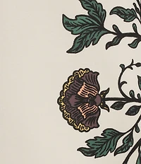 Murano In the Ferns Collection Slim Fit Floral Neoprene Sweatshirt