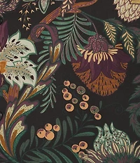 Murano In the Ferns Collection Slim Fit Floral Print Long Sleeve Woven Shirt
