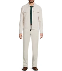 Murano In the Ferns Collection Slim Fit Ottoman Shirt Jacket