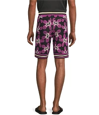 Murano Interdimensional Collection Geo Jacquard 8#double; Inseam Shorts