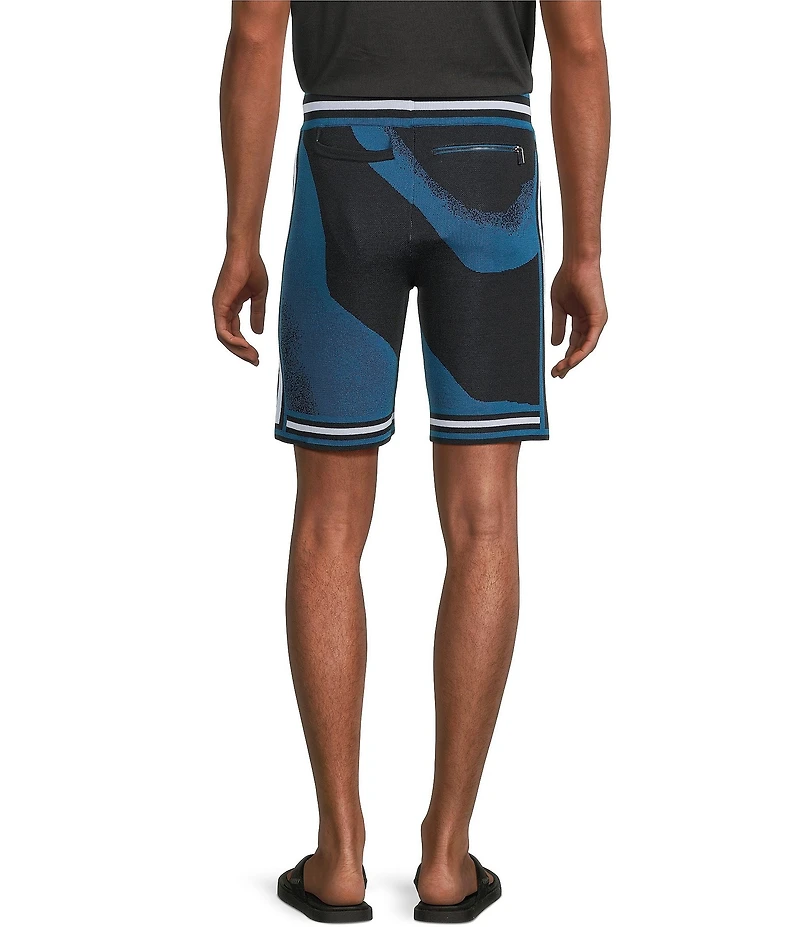 Murano Interdimensional Collection Heat Map Jacquard 8#double; Inseam Shorts