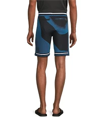 Murano Interdimensional Collection Heat Map Jacquard 8#double; Inseam Shorts