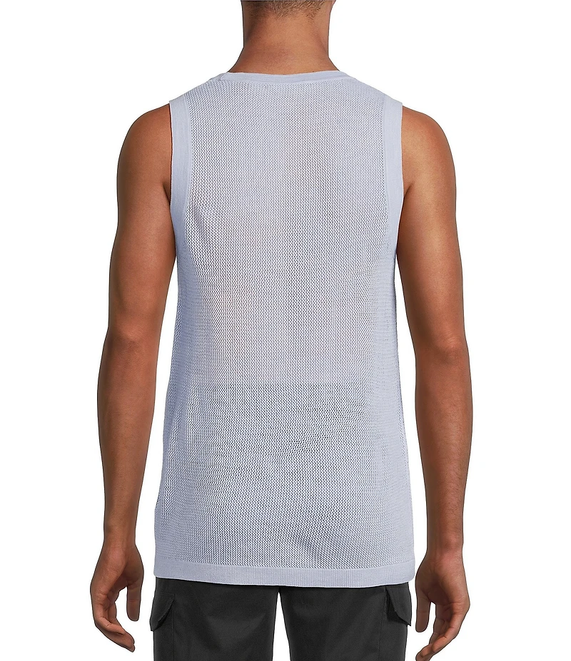 Murano Interdimensional Collection Open Knit Sleeveless Sweater Tank