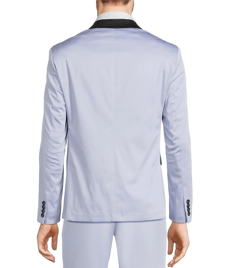 Murano Interdimensional Collection Slim Fit Pieced Sateen Suit Separates Jacket