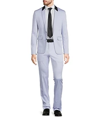 Murano Interdimensional Collection Slim Fit Pieced Sateen Suit Separates Jacket