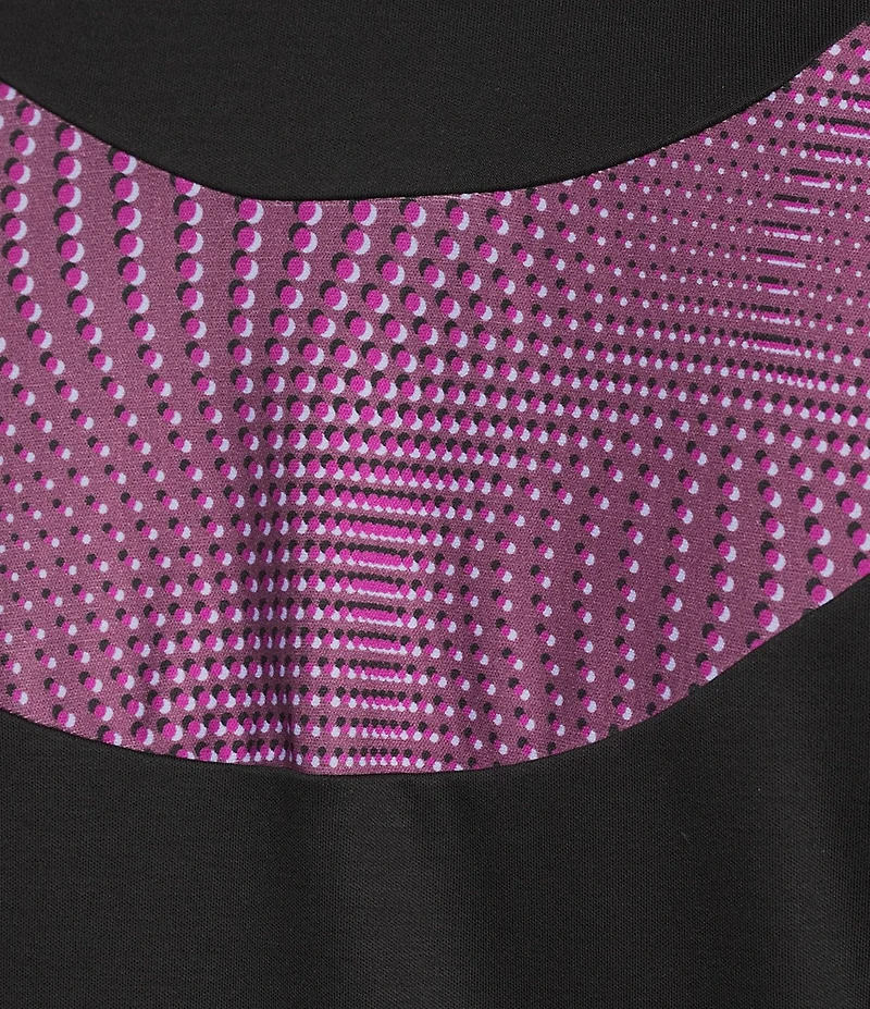 Murano Interdimensional Collection Slim Fit Pieced Short Sleeve Crew Neck T-Shirt