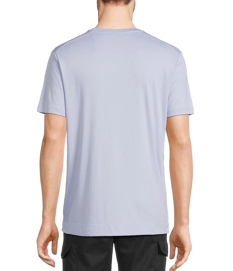 Murano Interdimensional Collection Slim Fit Velour Patch Screen Print Short Sleeve T-Shirt