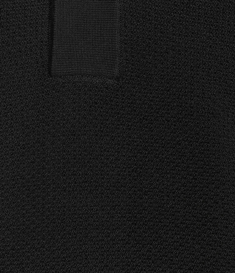 Murano Knit Solid Short Sleeve Polo Shirt