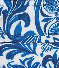 Murano Large Tile Print Cabana Swim Trunks