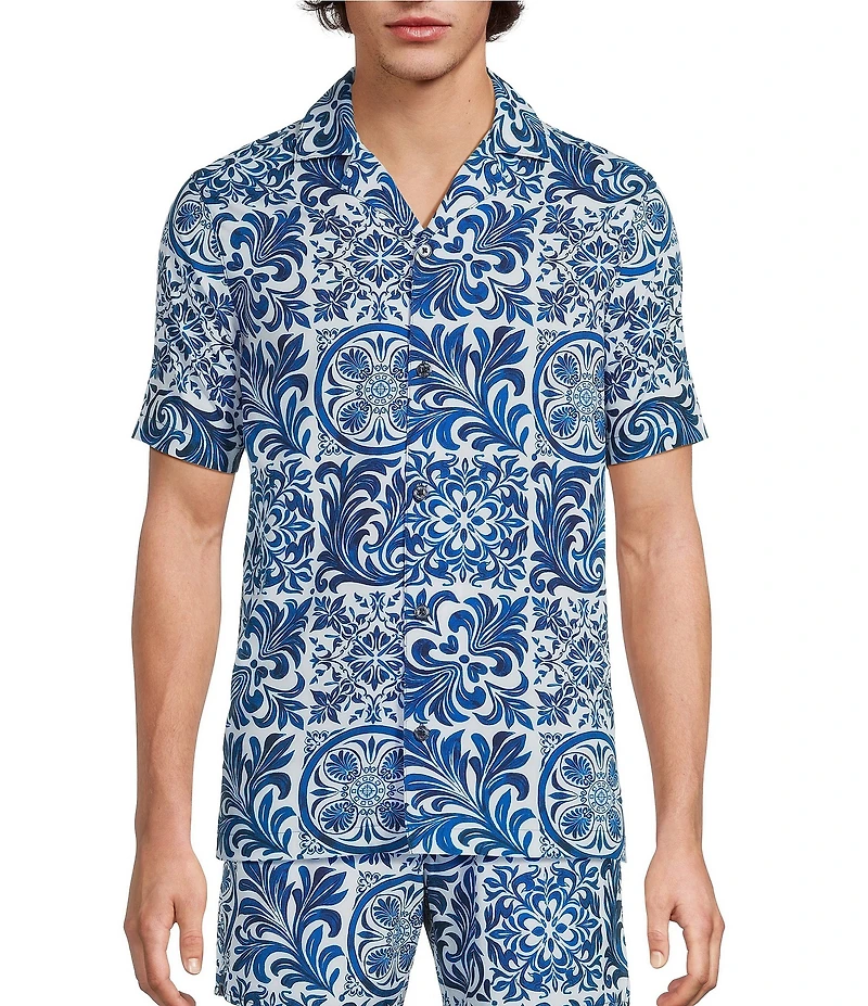 Murano Large Tile Coordinating Cabana Camp Top