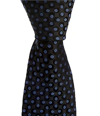 Murano Leo Overlapping Oval 3#double; Silk Tie