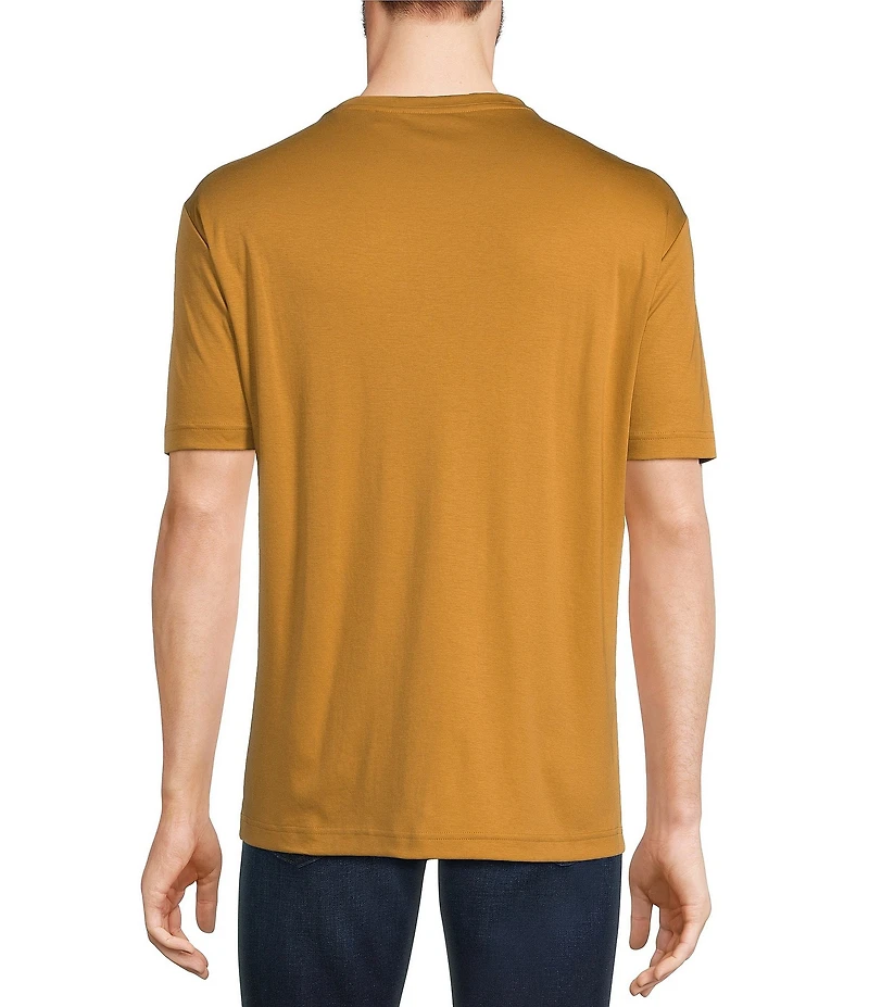 Murano Liquid Luxury Classic Fit Short Sleeve V-Neck T-Shirt