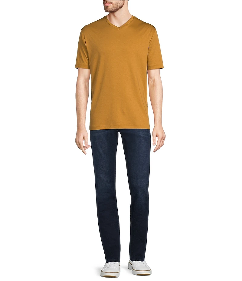 Murano Liquid Luxury Classic Fit Short Sleeve V-Neck T-Shirt