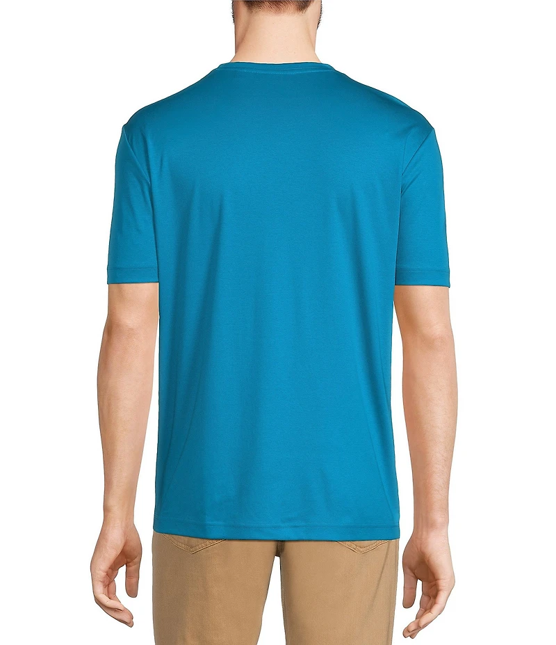 Murano Liquid Luxury Classic Fit Short Sleeve V-Neck T-Shirt