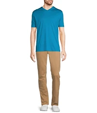 Murano Liquid Luxury Classic Fit Short Sleeve V-Neck T-Shirt