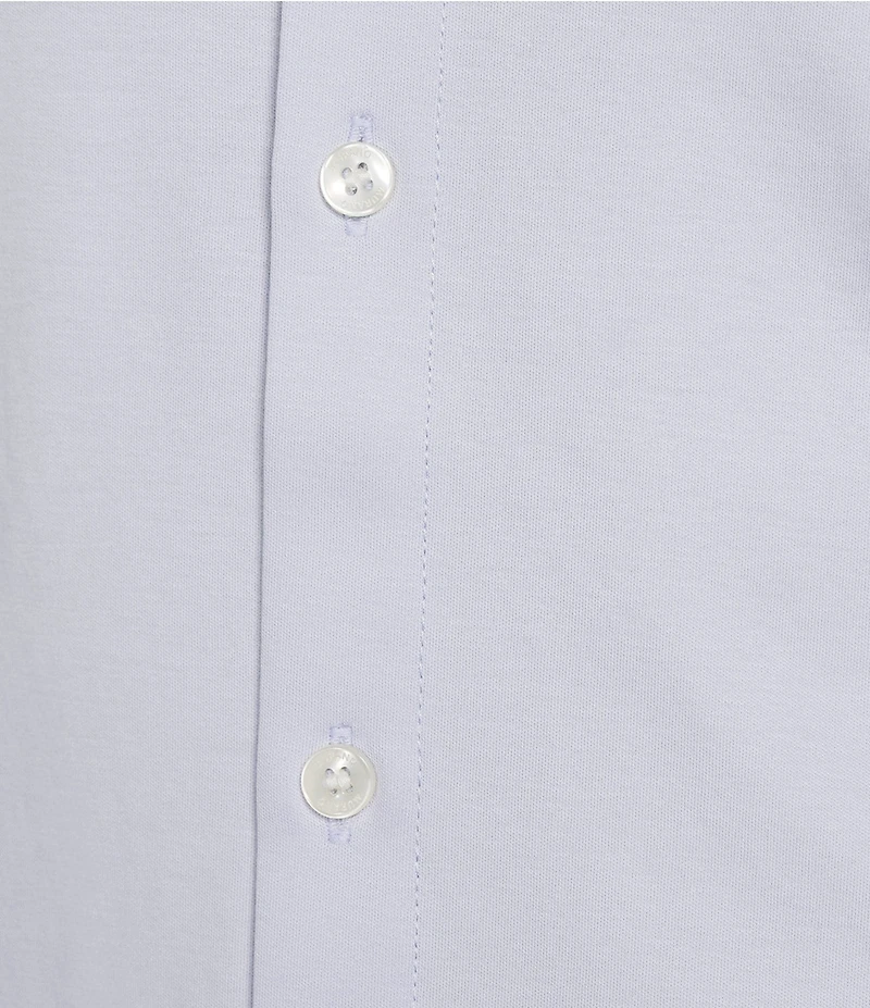 Murano Liquid Luxury Classic Fit Solid Coat Front Short Sleeve Woven Shirt
